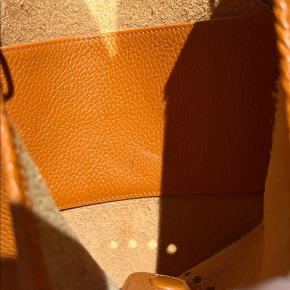 Hermes Taurillon Clemence Evelyne Orange - Picture 8 of 12